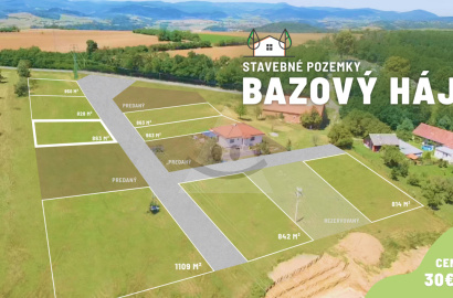 Building plot /828 m2/ Bzovík