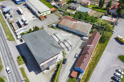 For sale multifunctional area 2200 m2 in a strategic point - Kriváň.